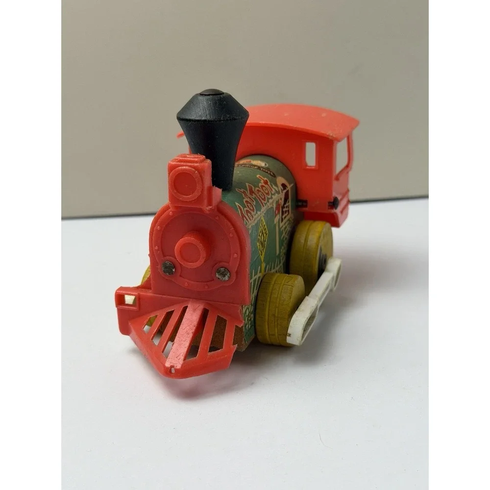 Fisher Price Toot Toot 643 Train 1964 Wooden Body Pull Toy No String *Read*